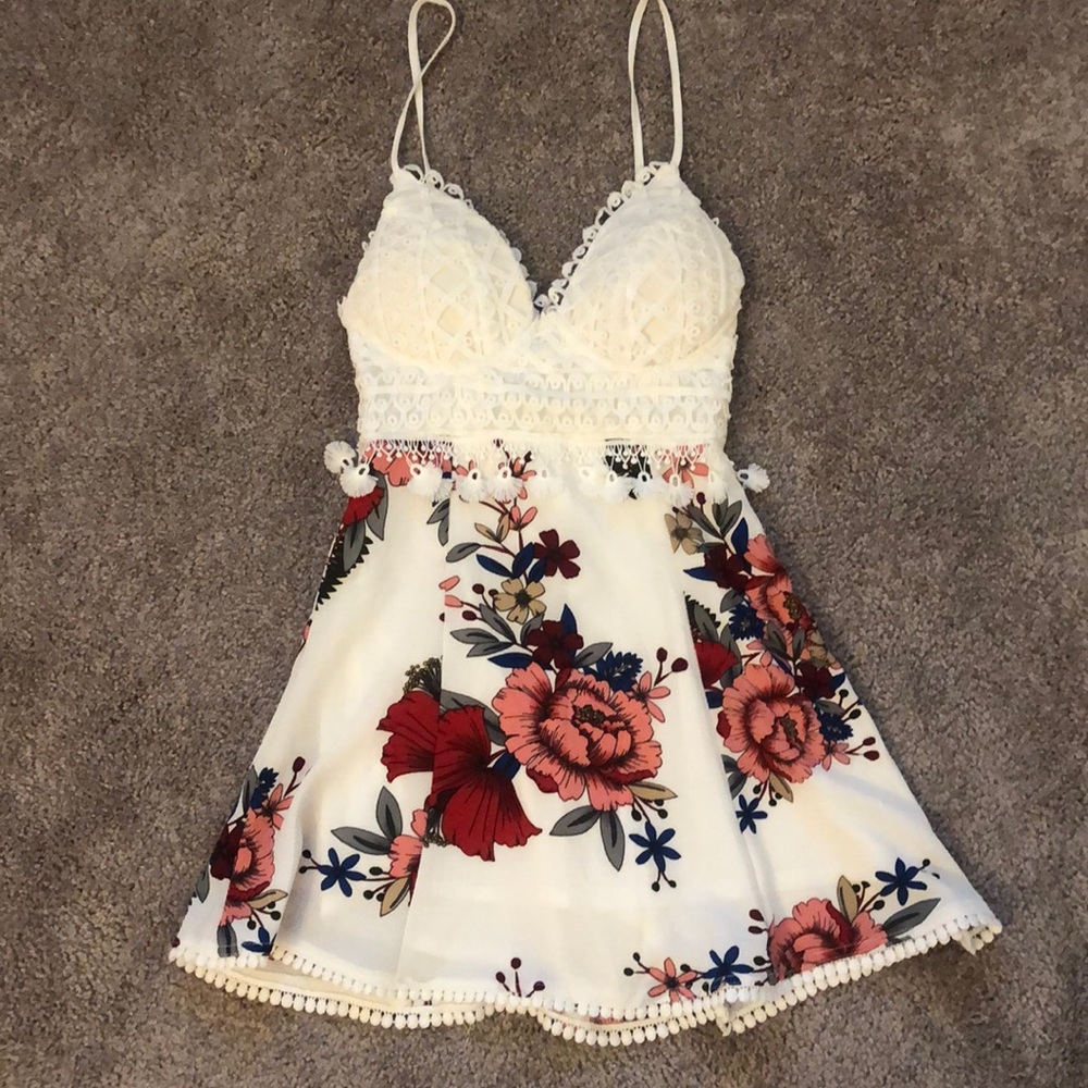 Triangle top sundress.